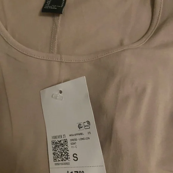 Tan Bodycon Maxi Dress - Picture 2 of 2